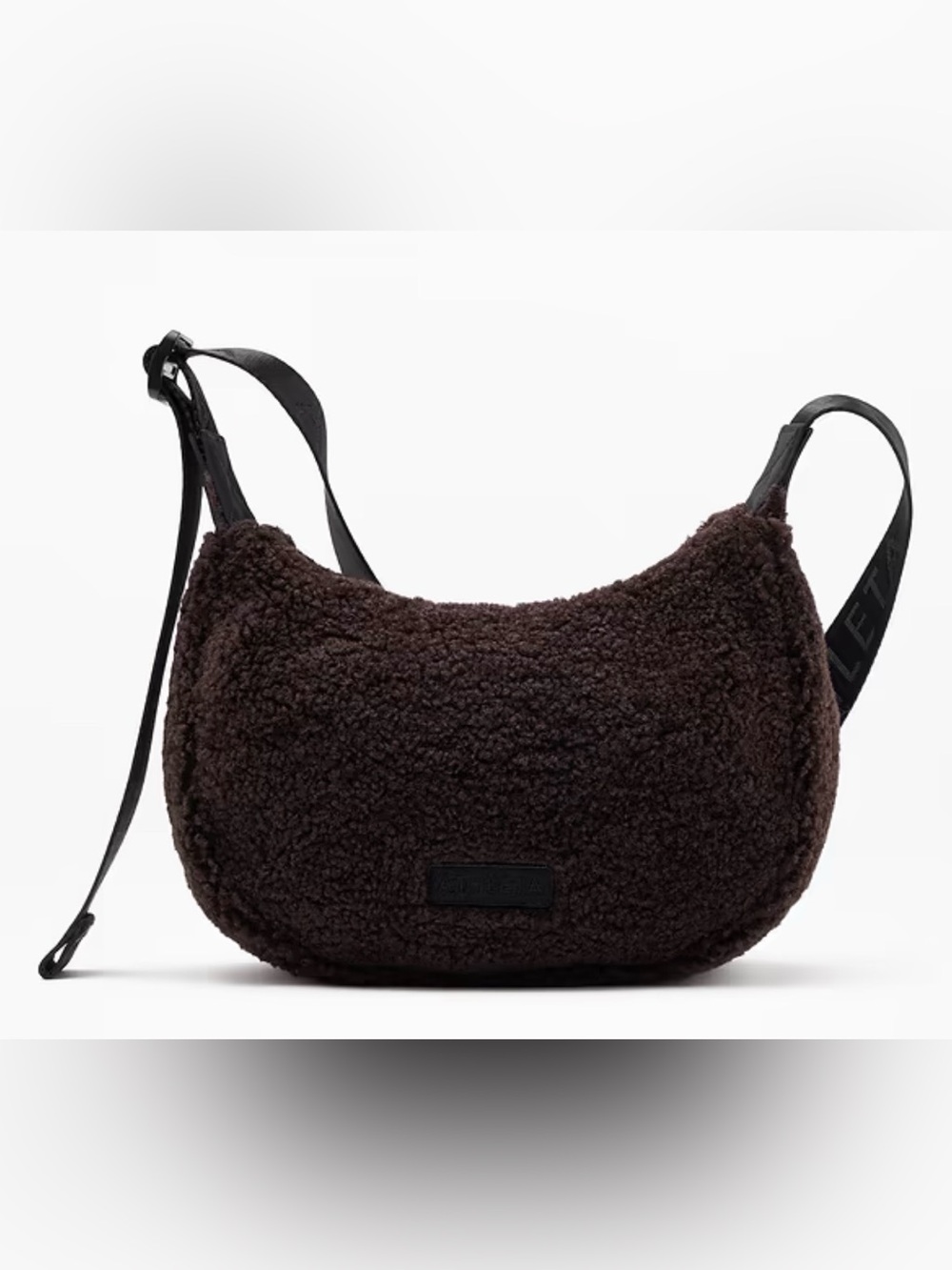 All About Sherpa Mini Crescent Bag NWT